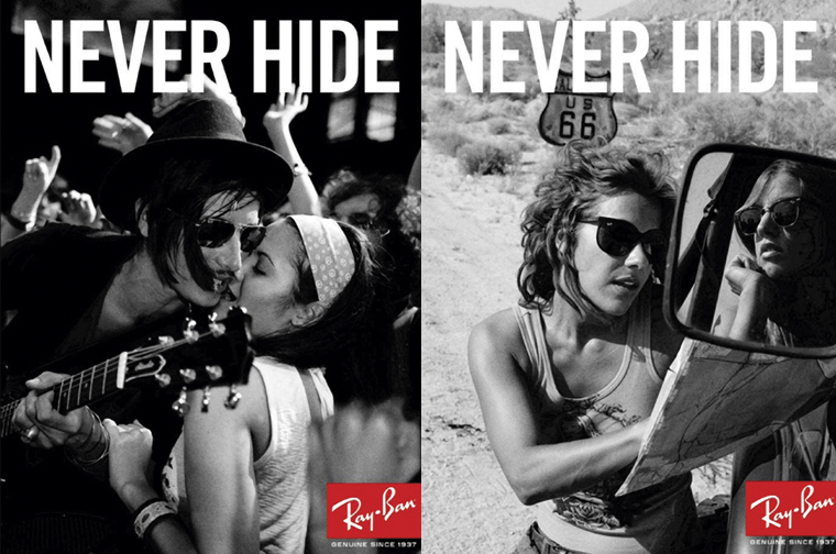 Ray-Ban Never Hide